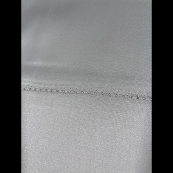 NIB‎ [ Queen ] 600TC Cotton Flat Sheet for Hudson Park in Silver - Picture 6 of 11